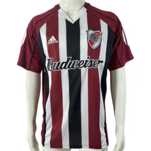 River Plate Camiseta 2005 2006 Segunda Roja - Camiseta River Plate | 7camisetas