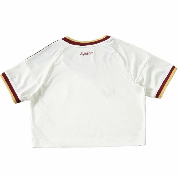 España Mujer Camiseta 2026 Segunda Blanca - Camiseta España Mujer Blanca | 7camisetas
