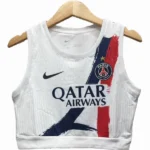 Paris Saint Germain Mujer Camiseta 2024 2025 Segunda Blanca - Camiseta Paris Saint Germain Mujer | 7camisetas