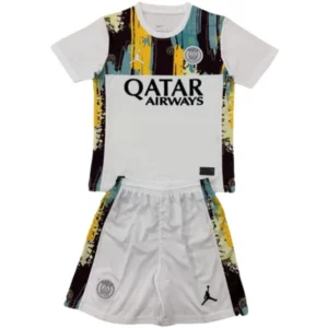 Paris Saint Germain Niños Conjunto 2025 2026 Segunda Blanco - Paris Saint Germain Niños Barata | 7camisetas