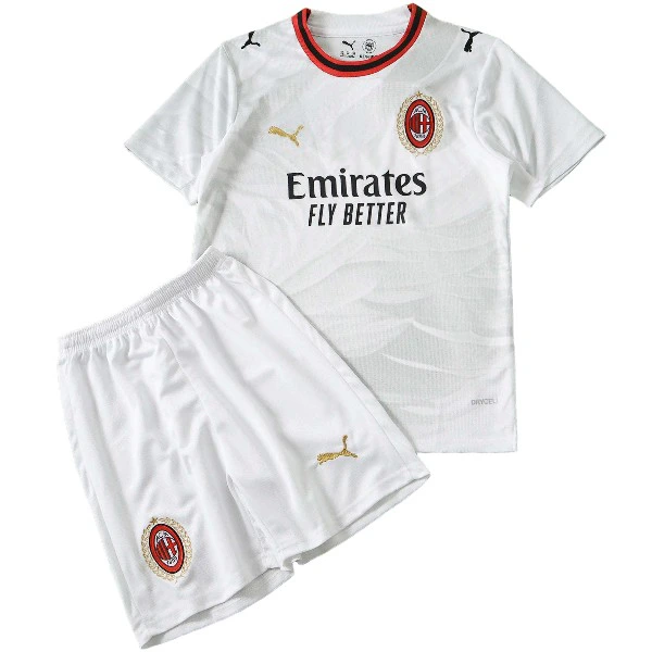 AC Milan Conjunto 2026 2027 Segunda Blanco - AC Milan Barata | 7camisetas