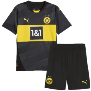 Borussia Dortmund Conjunto 2024 2025 Segunda Negro - Borussia Dortmund Barata | 7camisetas