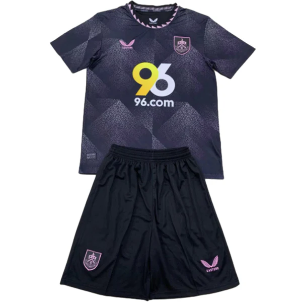 Burnley FC Conjunto 2024 2025 Segunda Negro - Burnley Fc Equipacion | 7camisetas