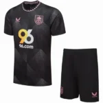 Burnley FC Conjunto 2024 2025 Segunda Negro - Burnley Fc Equipacion | 7camisetas