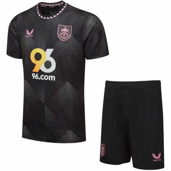Segunda Conjunto De Hombre Burnley 2024 2025 Negro Burnley FC Conjunto 2024 2025 Segunda Negro - Burnley Fc Equipacion | 7camisetas
