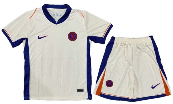 Chelsea Conjunto 2024 2025 Segunda Blanco - Chelsea Barata | 7camisetas