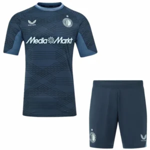 Feyenoord Rotterdam Niños Conjunto 2025 2026 Segunda Azul - Feyenoord Rotterdam Niños Barata | 7camisetas