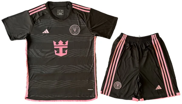 Inter Miami Conjunto 2024 2025 Segunda Negro - Inter Miami Barata | 7camisetas