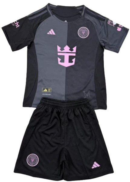 Inter Miami Conjunto 2025 2026 Segunda Negro - Inter Miami Barata | 7camisetas