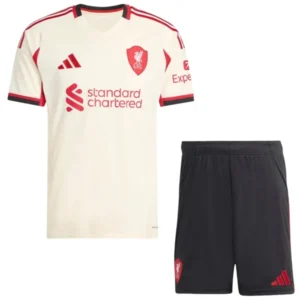 Liverpool Conjunto 2025 2026 Segunda Amarillo - Liverpool Barata | 7camisetas