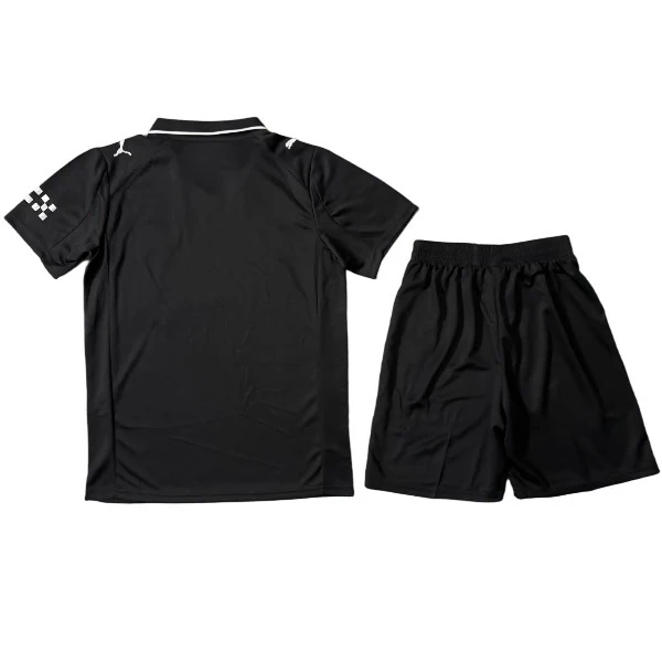 Manchester City Conjunto 2025 2026 Segunda Negro - Manchester City Barata | 7camisetas