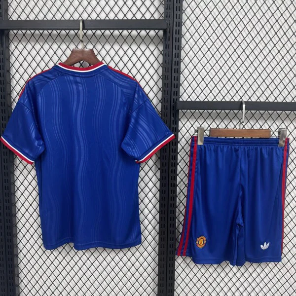Manchester United Conjunto 2026 2027 Segunda Azul - Manchester United Barata | 7camisetas