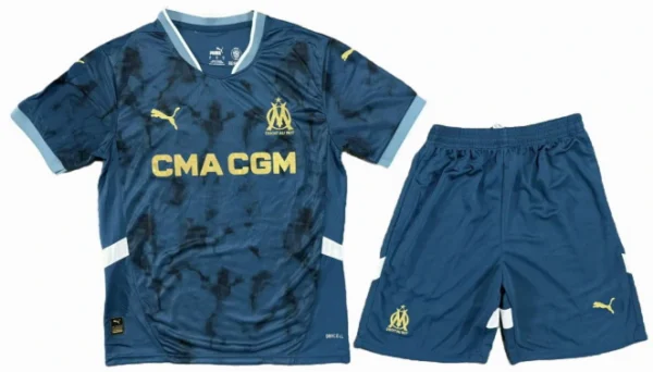 Marsella Conjunto 2024 2025 Segunda Azul - Marsella Barata | 7camisetas