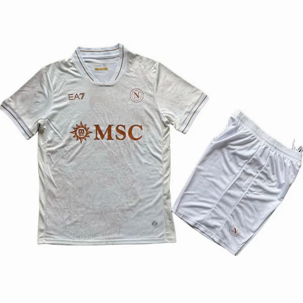 SSC Napoli Conjunto 2025 2026 Segunda Amarillo - Ssc Napoli Equipacion | 7camisetas