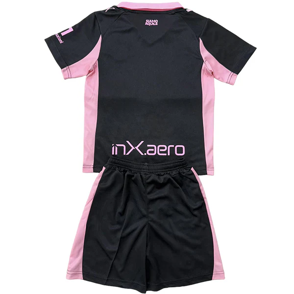 Palermo Conjunto 2025 2026 Segunda Negro - Palermo Barata | 7camisetas