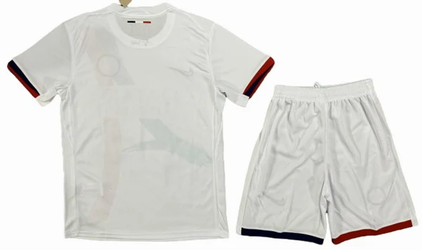 Paris Saint Germain Conjunto 2024 2025 Segunda Blanco - Paris Saint Germain Barata | 7camisetas
