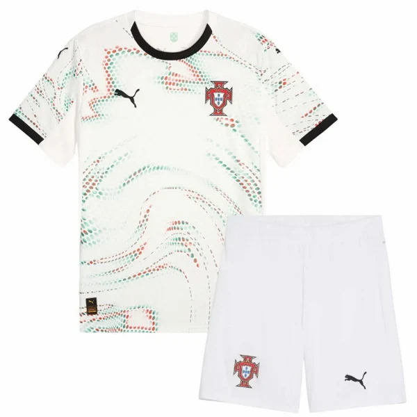 Segunda Conjunto De Hombre Portugal 2025 Blanco Portugal Conjunto 2025 Segunda Blanco - Portugal Barata | 7camisetas