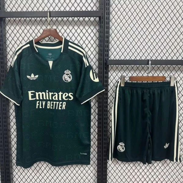 Real Madrid Conjunto 2026 2027 Segunda Verde - Real Madrid Barata | 7camisetas