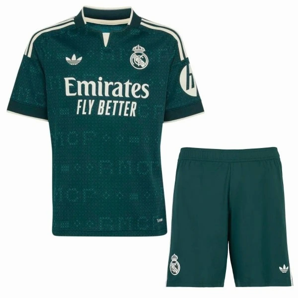 Segunda Conjunto De Hombre Real Madrid 2026 2027 Verde Real Madrid Conjunto 2026 2027 Segunda Verde - Real Madrid Barata | 7camisetas