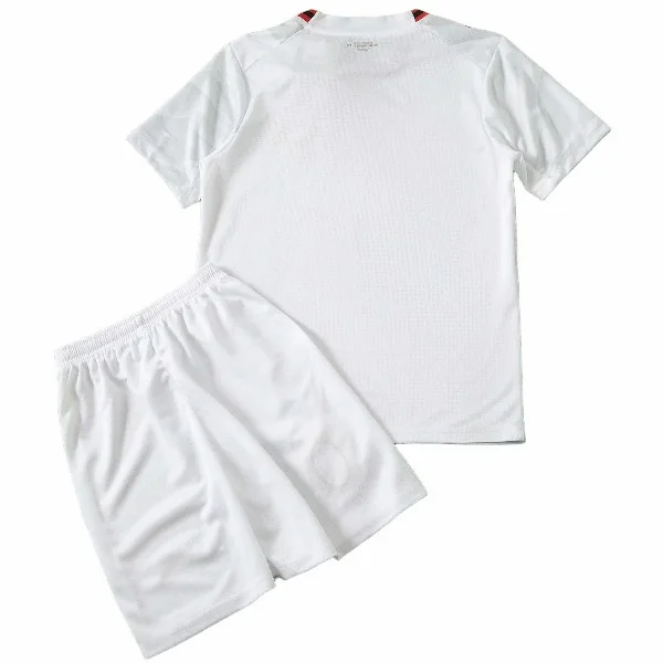 AC Milan Niños Conjunto 2026 2027 Segunda Blanco - AC Milan Niños Barata | 7camisetas