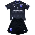 AJ Auxerre Niños Conjunto 2024 2025 Segunda Negro - AJ Auxerre Niños Barata | 7camisetas