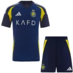 Al-Nassr FC Niños Conjunto 2024 2025 Segunda Azul - Al-Nassr FC Niños Barata | 7camisetas