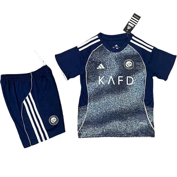 Al-Nassr FC Niños Conjunto 2025 2026 Segunda Azul - Al-Nassr FC Niños Barata | 7camisetas