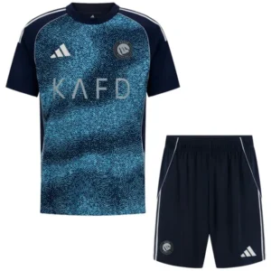 Al-Nassr FC Niños Conjunto 2025 2026 Segunda Azul - Al-Nassr FC Niños Barata | 7camisetas