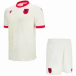 Albania Niños Conjunto 2026 Segunda Blanco - Albania Niños Barata | 7camisetas