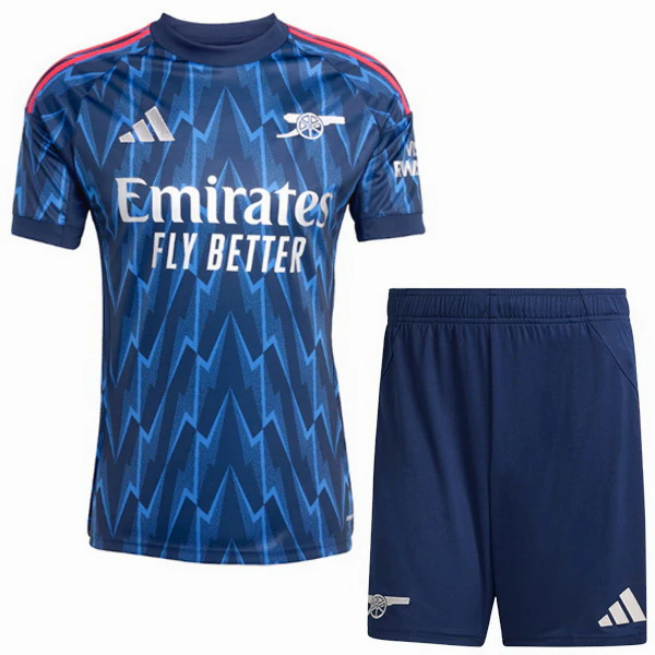 Segunda Conjunto De Niños Arsenal 2025 2026 Azul Arsenal Niños Conjunto 2025 2026 Segunda Azul - Equipacion Arsenal Niños | 7camisetas