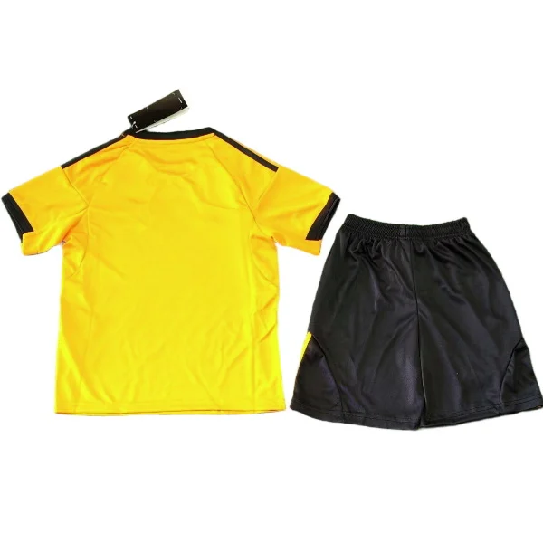 AS Roma Niños Conjunto 2025 2026 Segunda Naranja - AS Roma Niños Barata | 7camisetas