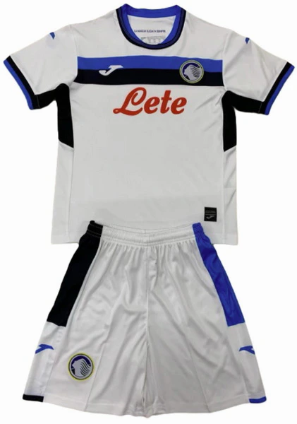 Atalanta BC Niños Conjunto 2024 2025 Segunda Blanco - Atalanta BC Niños Barata | 7camisetas