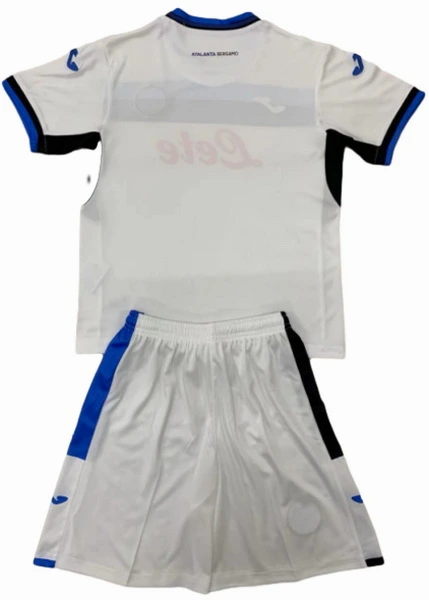 Atalanta BC Niños Conjunto 2024 2025 Segunda Blanco - Atalanta BC Niños Barata | 7camisetas