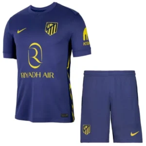 Atlético Madrid Niños Conjunto 2025 2026 Segunda Púrpura - Equipacion Atletico Madrid Niños | 7camisetas