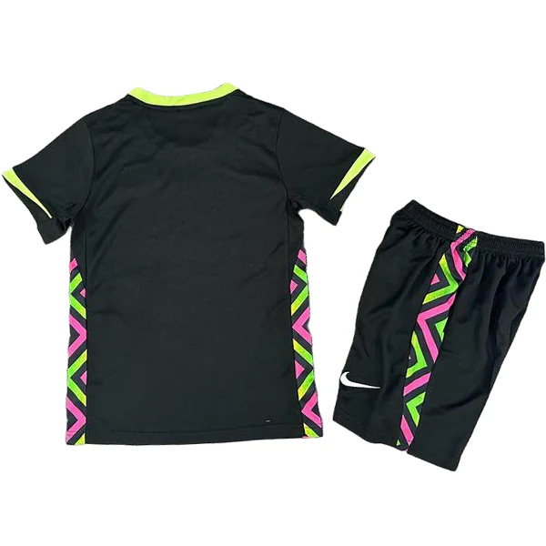 Australia Niños Conjunto 2025 Segunda Negro - Australia Niños Barata | 7camisetas