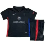 FC Barcelona Niños Conjunto 2024 2025 Segunda Negro - Equipacion Fc Barcelona Niños | 7camisetas