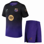 FC Barcelona Niños Conjunto 2026 2027 Segunda Verde - Equipacion Fc Barcelona Niños | 7camisetas