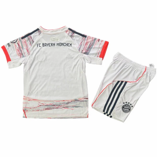 Bayern Múnich Niños Conjunto 2025 2026 Segunda Blanco - Bayern Múnich Niños Barata | 7camisetas