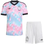 Bélgica Niños Conjunto 2026 Segunda Rosa - Bélgica Niños Barata | 7camisetas