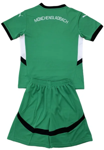 Borussia Mönchengladbach Niños Conjunto 2024 2025 Segunda Verde - Borussia Mönchengladbach Niños Barata | 7camisetas