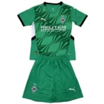 Borussia Mönchengladbach Niños Conjunto 2024 2025 Segunda Verde - Borussia Mönchengladbach Niños Barata | 7camisetas