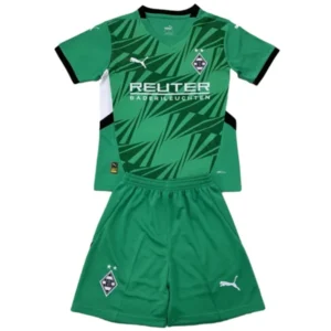 Borussia Mönchengladbach Niños Conjunto 2024 2025 Segunda Verde - Borussia Mönchengladbach Niños Barata | 7camisetas