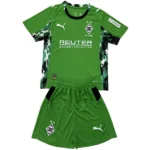 Borussia Mönchengladbach Niños Conjunto 2025 2026 Segunda Verde - Borussia Mönchengladbach Niños Barata | 7camisetas