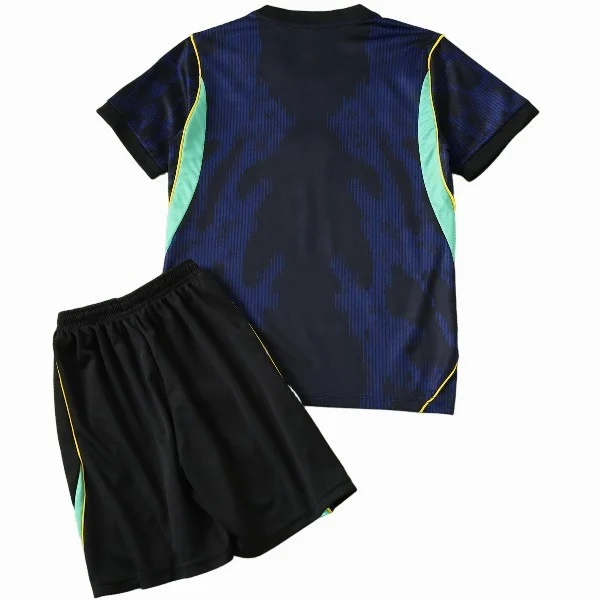 Brasil Niños Conjunto 2026 Segunda Azul - Equipacion Brasil Niños | 7camisetas