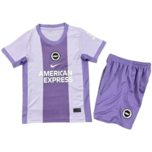Brighton & Hove Albion Niños Conjunto 2025 2026 Segunda Púrpura - Brighton & Hove Albion Niños Barata | 7camisetas