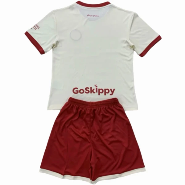 Bristol City Niños Conjunto 2024 2025 Segunda Blanco - Bristol City Niños Barata | 7camisetas