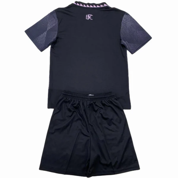 Burnley FC Niños Conjunto 2024 2025 Segunda Negro - Burnley FC Niños Barata | 7camisetas