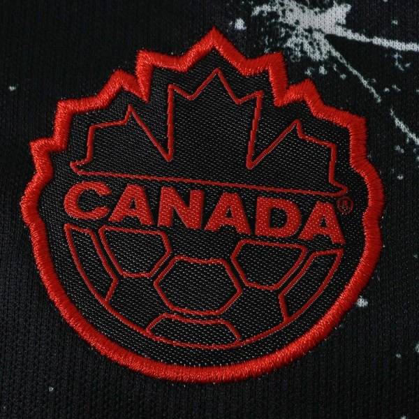 Canadá Niños Conjunto 2026 Segunda Negro - Canadá Niños Barata | 7camisetas