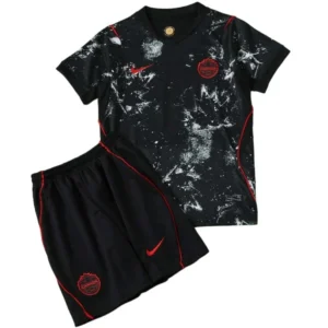 Canadá Niños Conjunto 2026 Segunda Negro - Canadá Niños Barata | 7camisetas