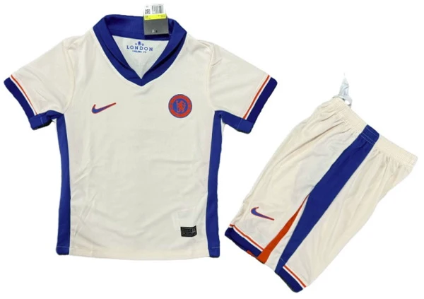 Chelsea Niños Conjunto 2024 2025 Segunda Blanco - Equipacion Chelsea Niños | 7camisetas